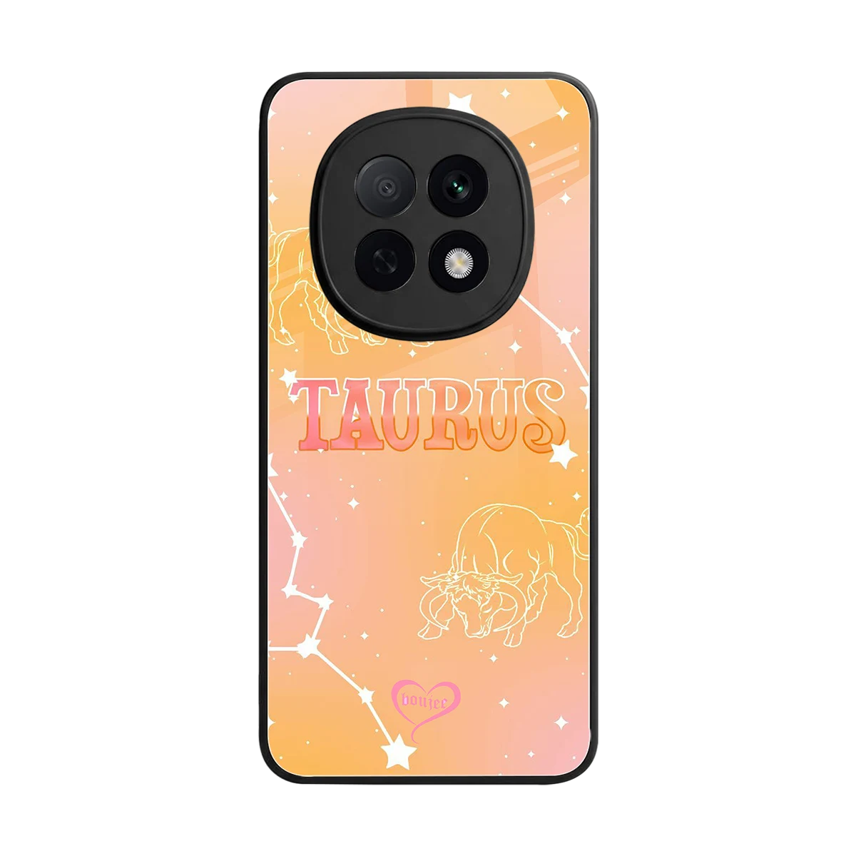 Taurus Aura back phone cover | glass case for oppo f29 pro 5g