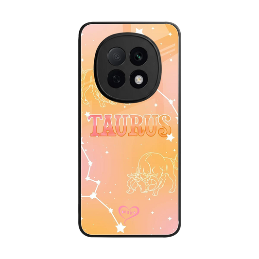 Taurus Aura back phone cover | glass case for oppo f29 pro 5g