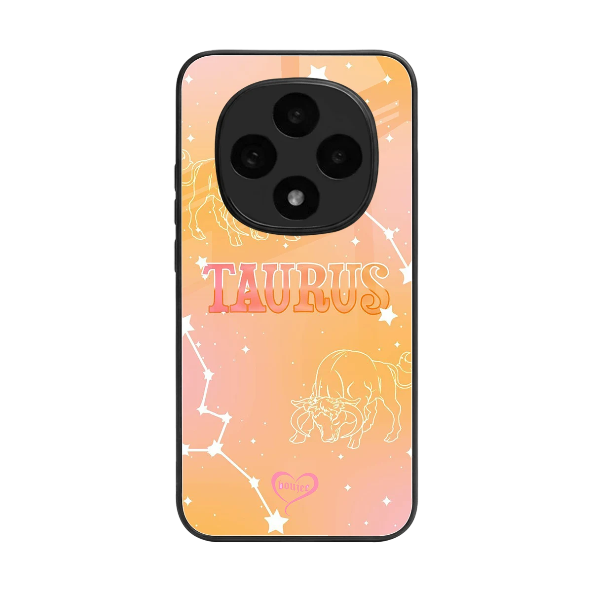Taurus Aura back phone cover | glass case for oppo f31 pro 5g