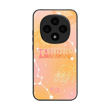 Taurus Aura back phone cover | glass case for oppo f31 pro 5g