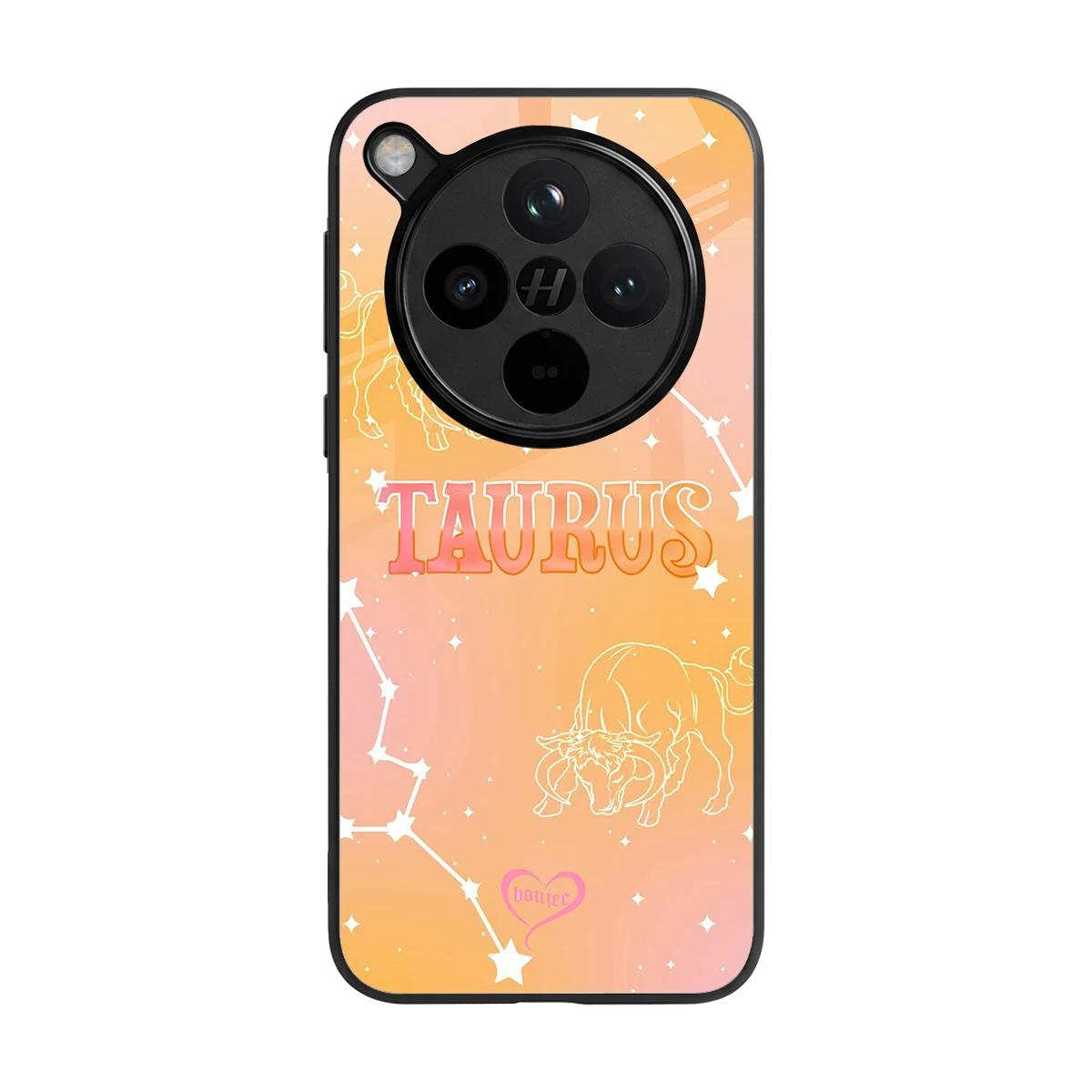 Taurus Aura back phone cover | glass case for oppo find x8