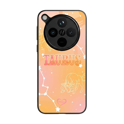 Taurus Aura back phone cover | glass case for oppo find x8