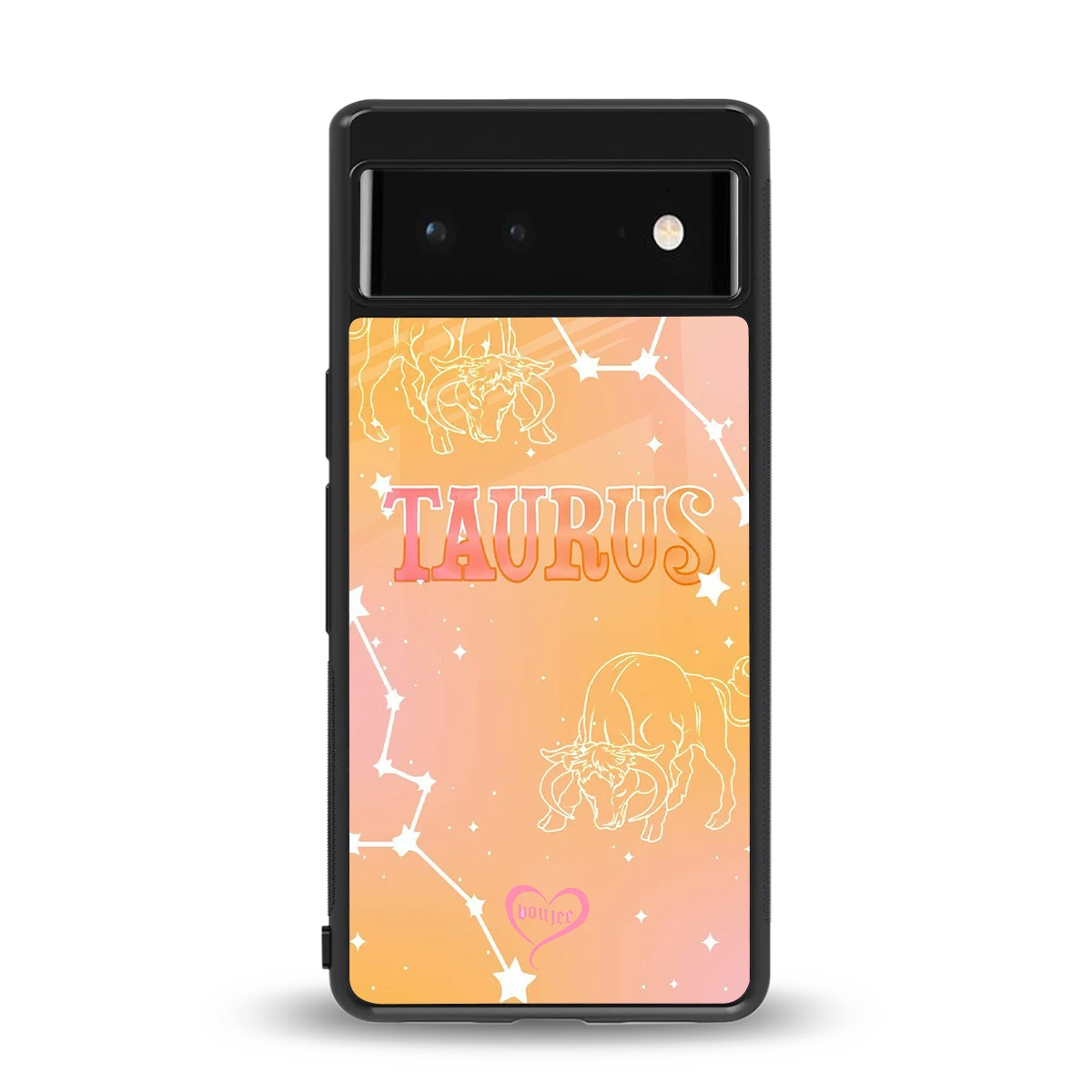 Taurus Aura back phone cover | glass case for google pixel 6a