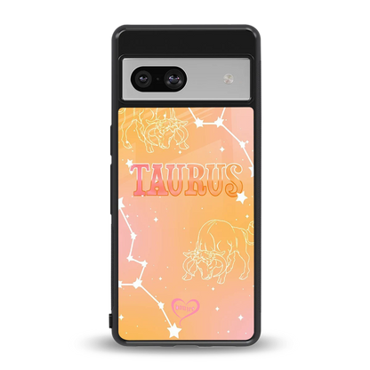 Taurus Aura back phone cover | glass case for google pixel 7