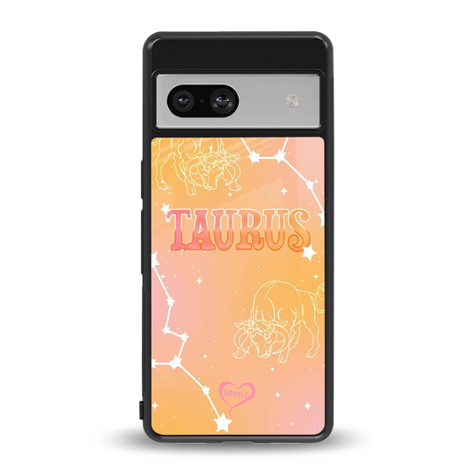 Taurus Aura back phone cover | glass case for google pixel 7