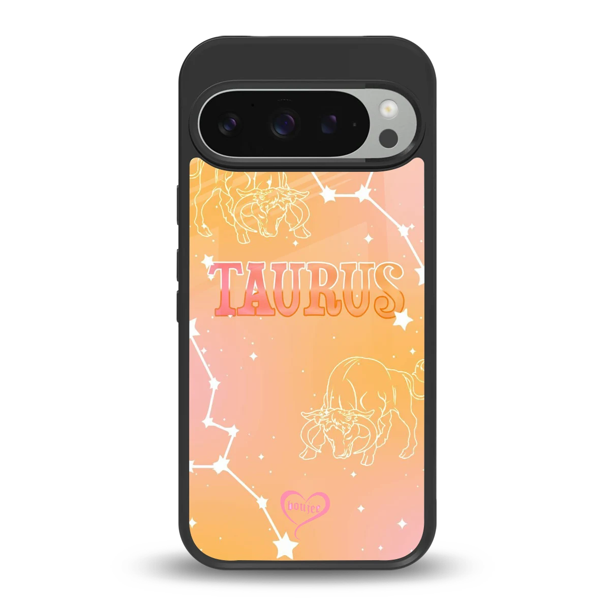 Taurus Aura back phone cover | glass case for google pixel 9 pro xl