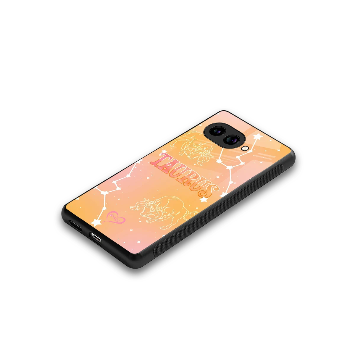 Taurus Aura stylish phone case for google pixel 10a | glossy glass and slim fit