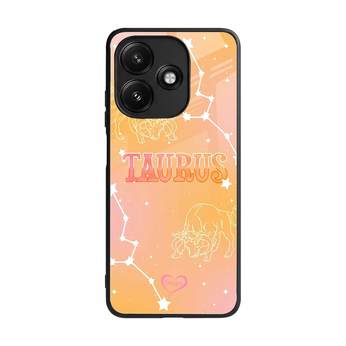 Taurus Aura back phone cover | glass case for redmi 12 5g