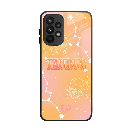 Taurus Aura back phone cover | glass case for samsung galaxy a23