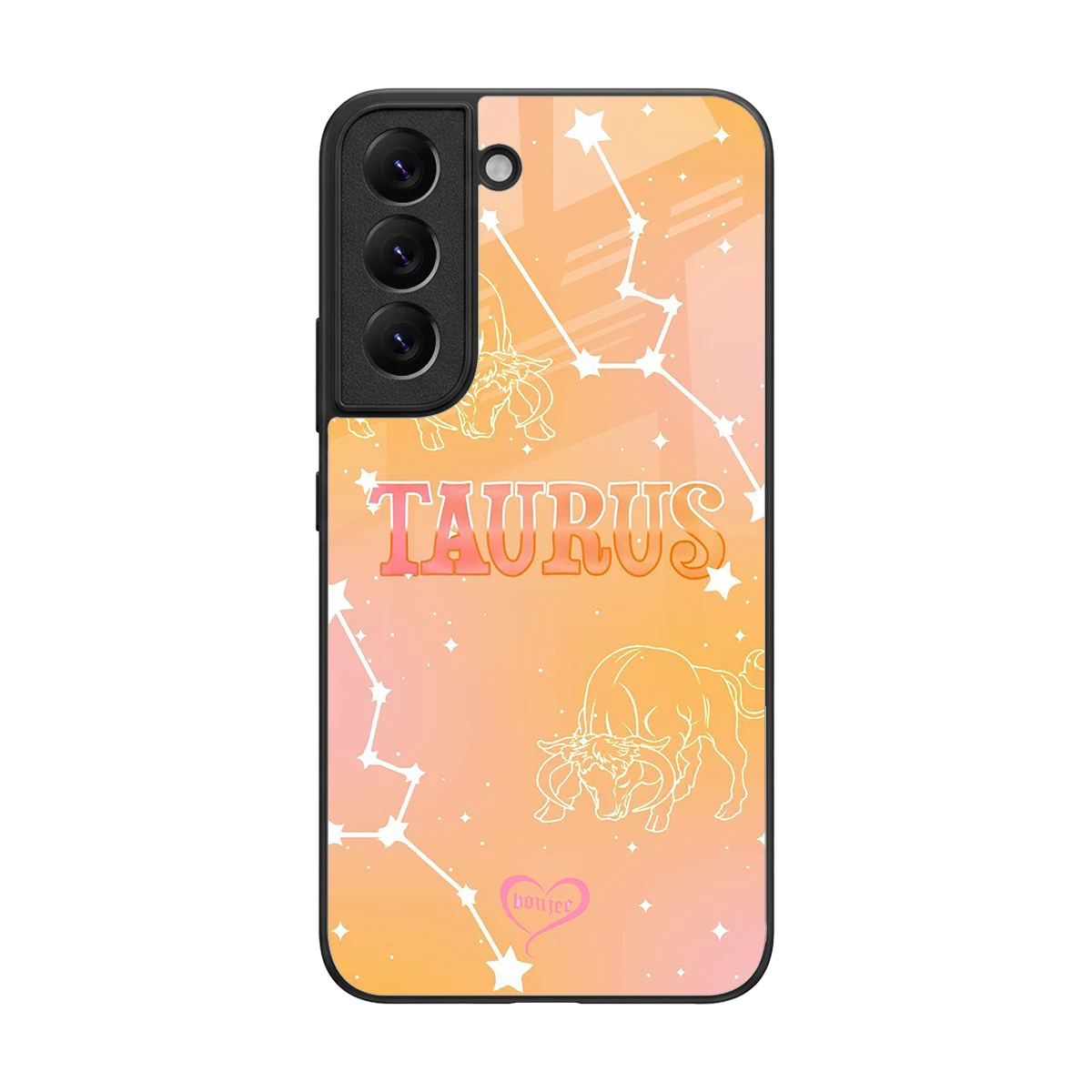 Taurus Aura back phone cover | glass case for samsung galaxy s22