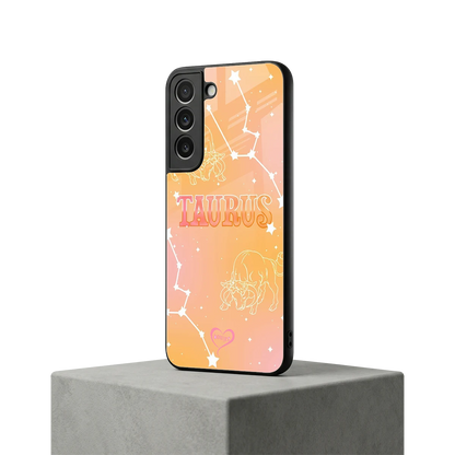 Taurus Aura samsung galaxy s22 mobile cover | shockproof glass phone case