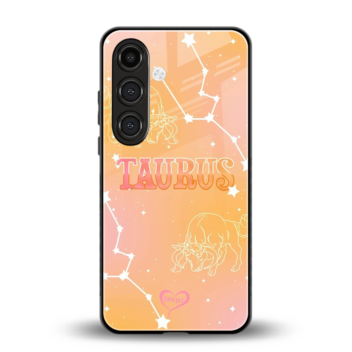 Taurus Aura back phone cover | glass case for samsung galaxy s24