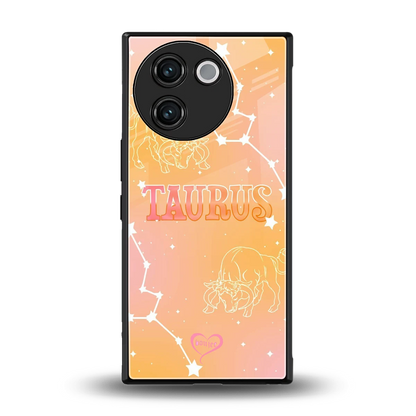 Taurus Aura back phone cover | glass case for vivo v30e