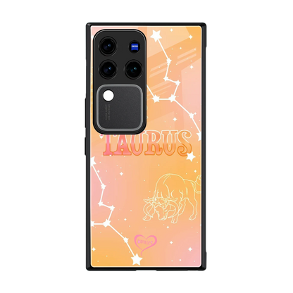 Taurus Aura back phone cover | glass case forvivo v30 pro