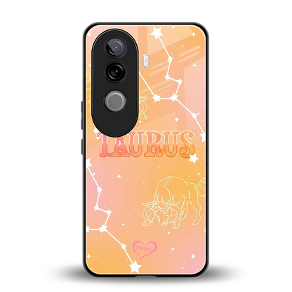 Taurus Aura back phone cover | glass case for vivo v40e