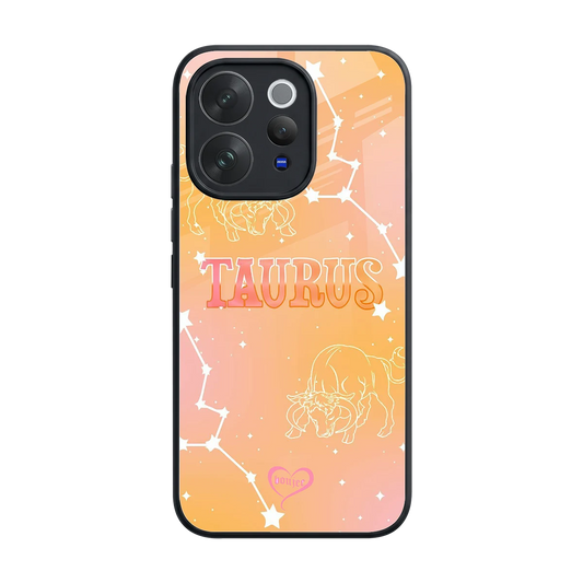 Taurus Aura back phone cover | glass case for vivo v70