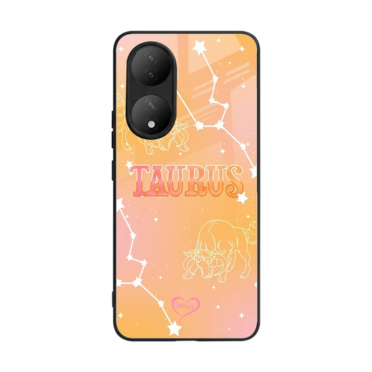 Taurus Aura back phone cover | glass case for Vivo-y100