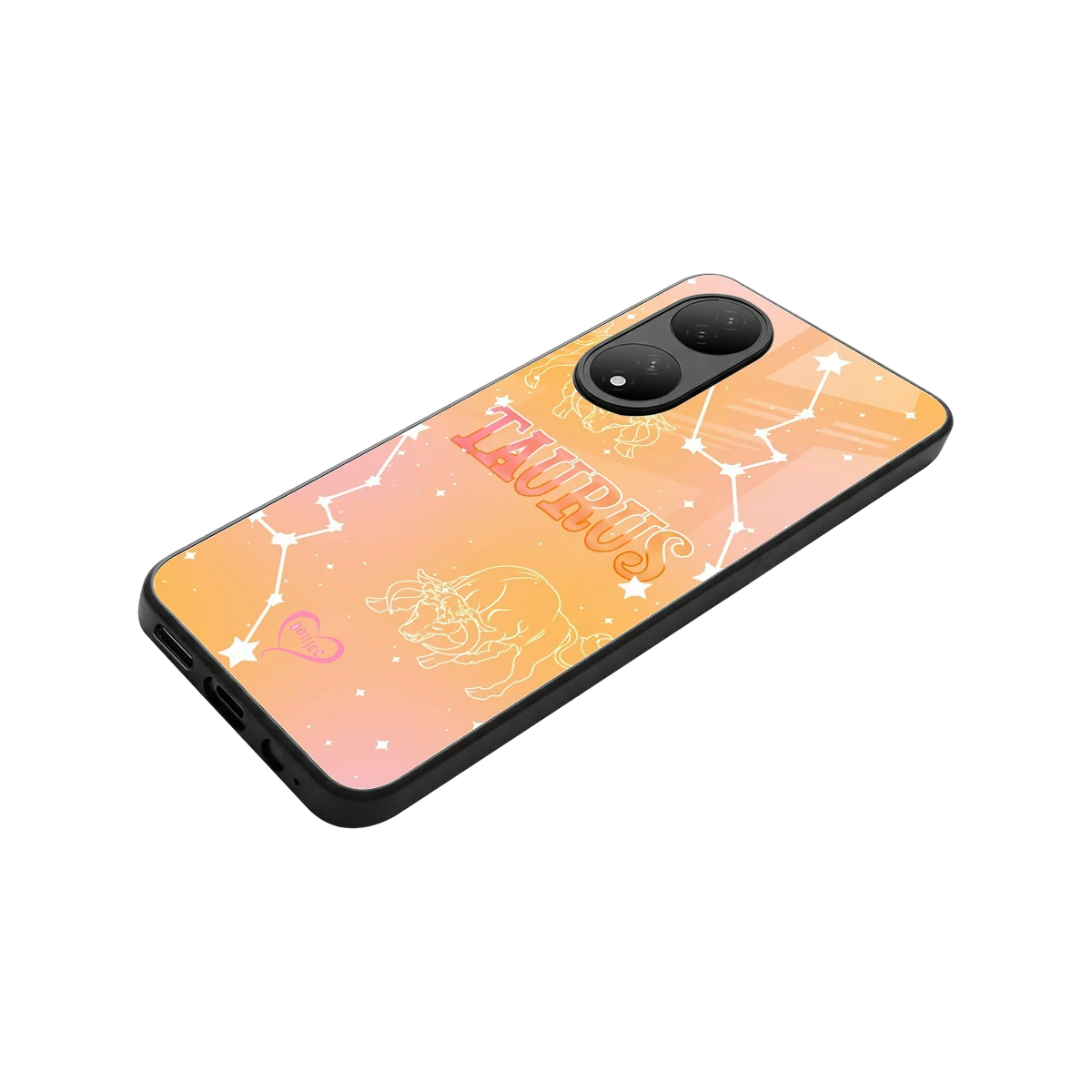 Taurus Aura stylish phone case for Vivo-y100 | glossy glass and slim fit