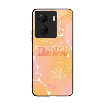 Taurus Aura back phone cover | glass case for vivo y16
