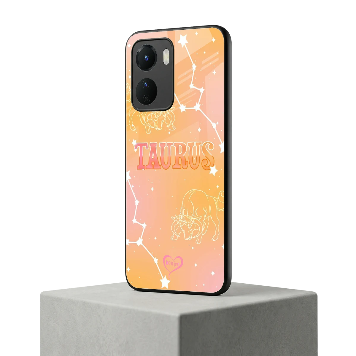 Taurus Aura vivo y16 mobile cover | shockproof glass phone case