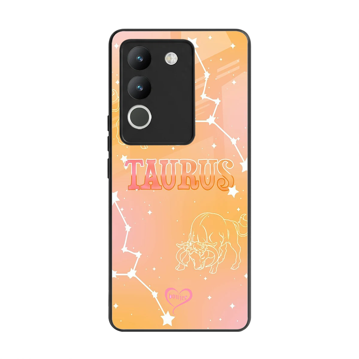 Taurus Aura back phone cover | glass case for vivo y200 5g