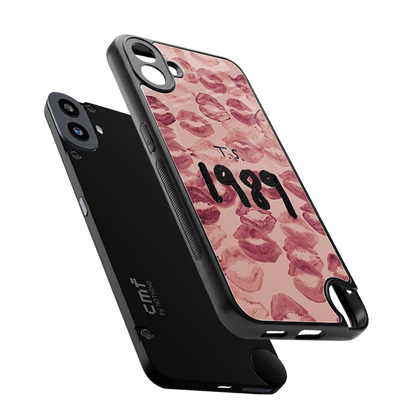 Taylor Swift 1989 sleek cmf nothing phone 1 cover with tempered glass back and TPU edges