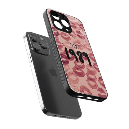 Taylor Swift 1989 sleek iphone 14 pro max cover with tempered glass back and TPU edges