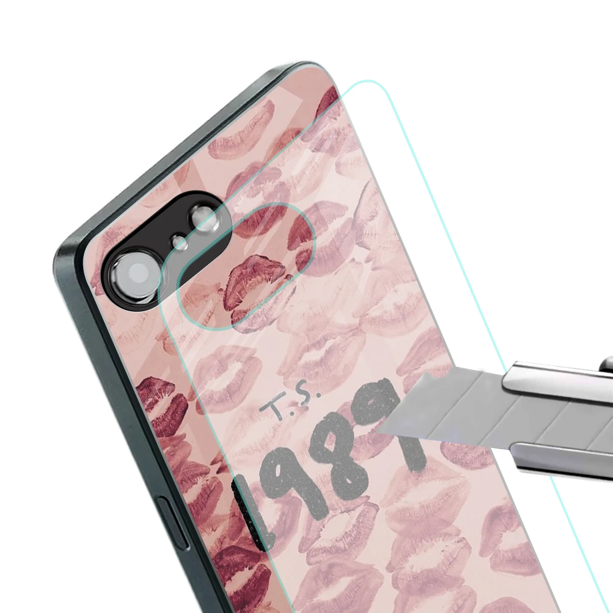 Taylor Swift 1989 stylish phone case for iphone 17e | glossy glass and slim fit
