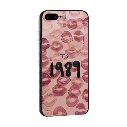 Taylor Swift 1989 sleek iphone 8 plus cover with tempered glass back and TPU edges