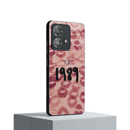 Taylor Swift 1989 motorola edge 40 neo 5g mobile cover | shockproof glass phone case