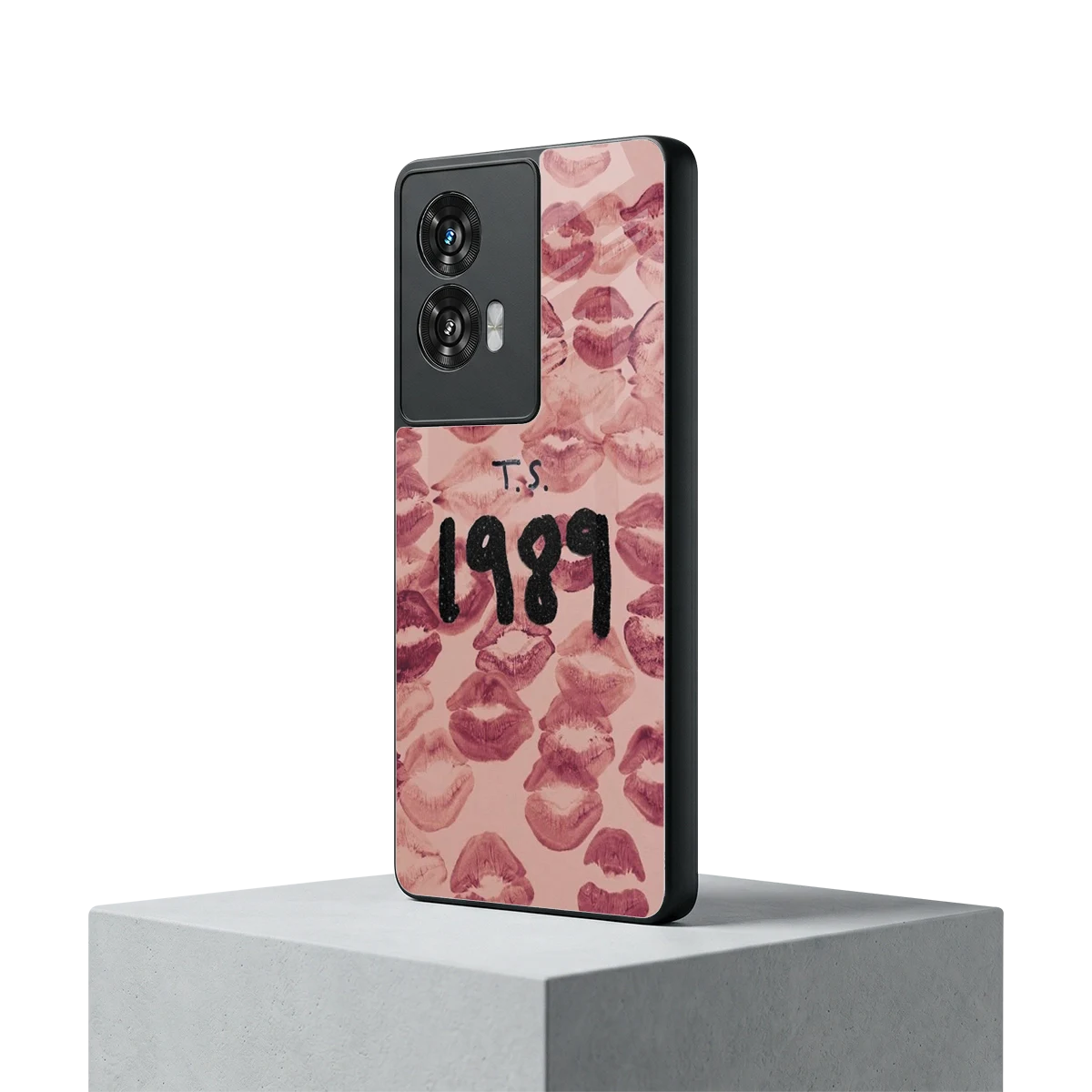 Taylor Swift 1989 motorola edge 50 fusion mobile cover | shockproof glass phone case
