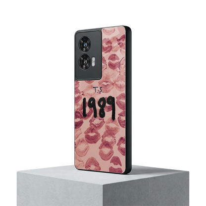 Taylor Swift 1989 motorola edge 50 fusion mobile cover | shockproof glass phone case