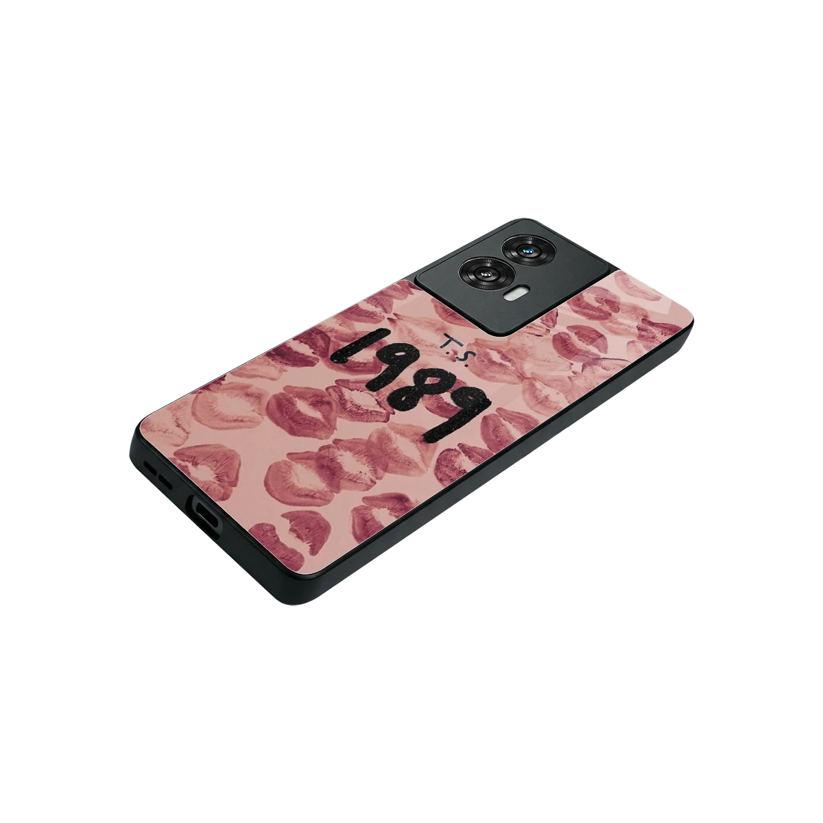 Taylor Swift 1989 stylish phone case for motorola edge 50 fusion | glossy glass and slim fit