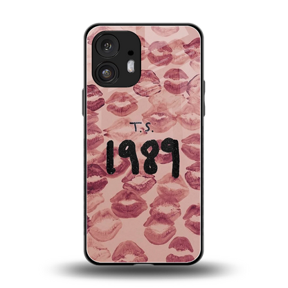 Taylor Swift 1989 back phone cover | glass case for nothing phone 2