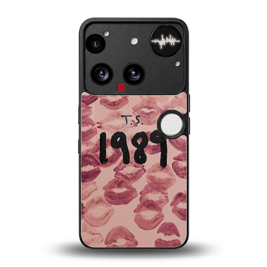 Taylor Swift 1989 back phone cover | glass case for nothing phone 3