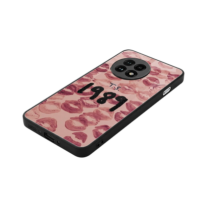 Taylor Swift 1989 stylish phone case for oneplus 13r | glossy glass and slim fit