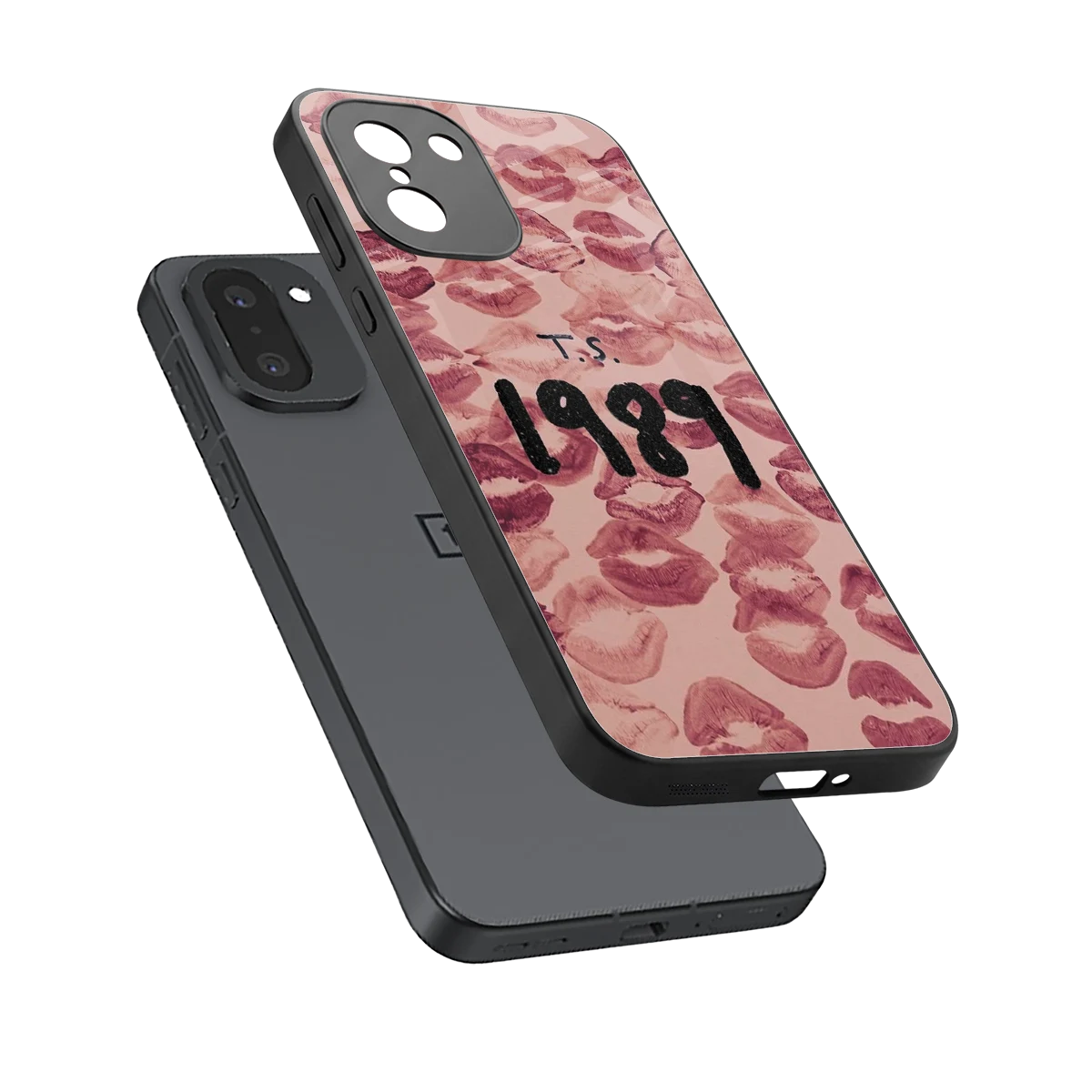 Taylor Swift 1989 sleek oneplus 15r cover with tempered glass back and TPU edges