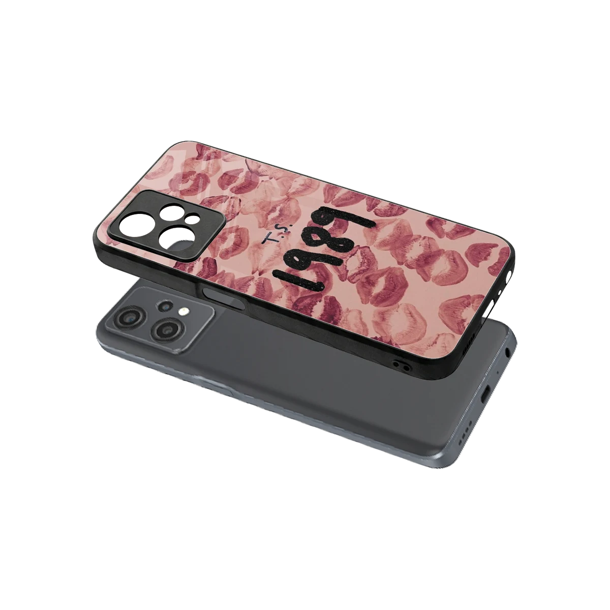 Taylor Swift 1989 sleek oneplus nord ce 2 lite cover with tempered glass back and TPU edges