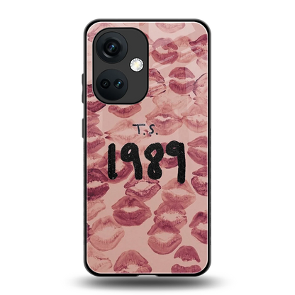 Taylor Swift 1989 back phone cover | glass case for oneplus nord ce 3