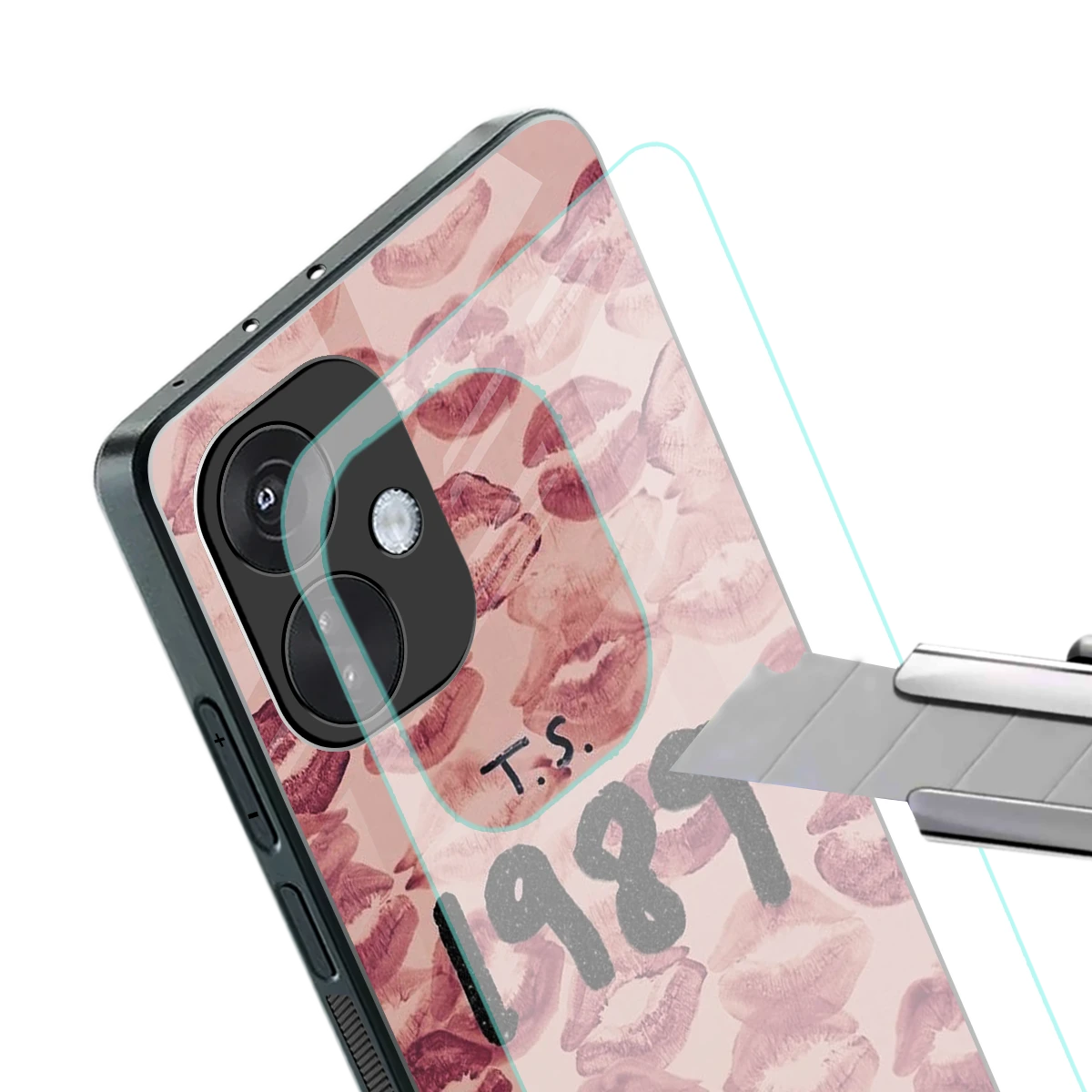 Taylor Swift 1989 stylish phone case for oneplus nord ce 3 | glossy glass and slim fit