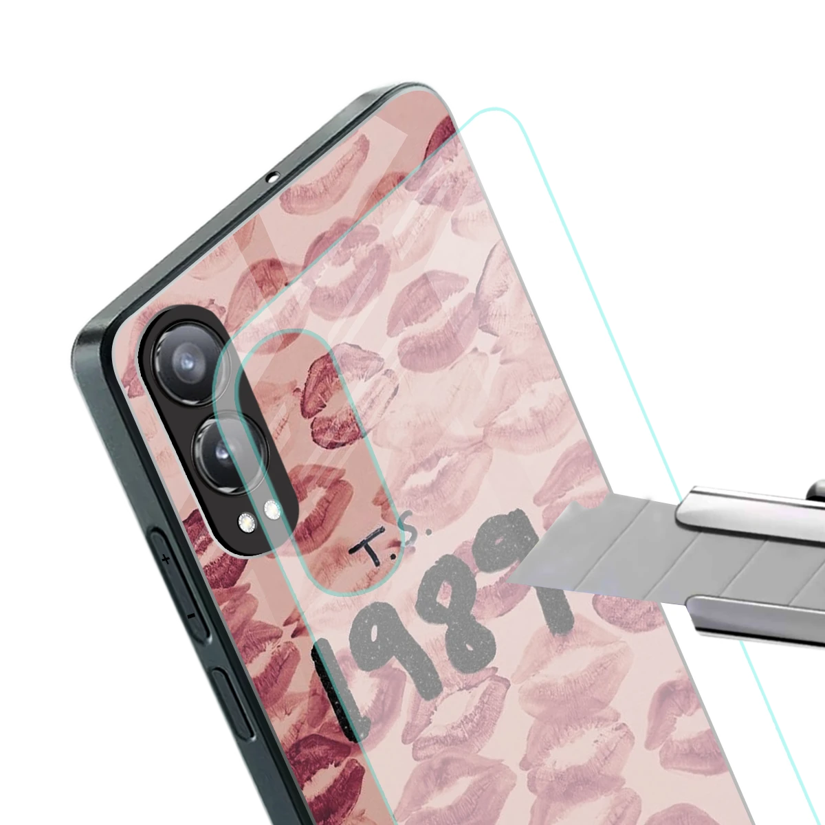 Taylor Swift 1989 stylish phone case for oneplus nord ce 4 lite | glossy glass and slim fit