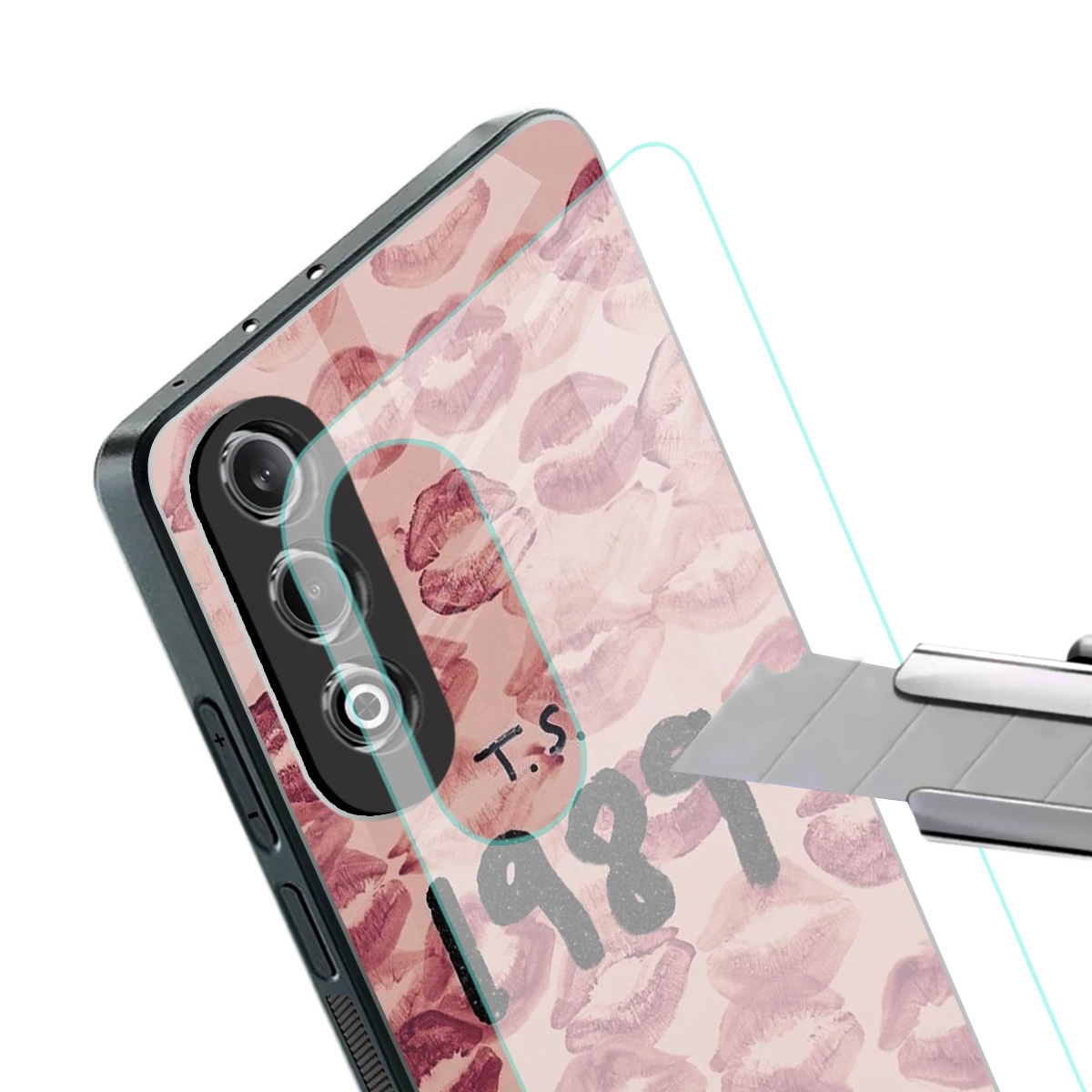 Taylor Swift 1989 stylish phone case for oneplus nord ce 4 | glossy glass and slim fit