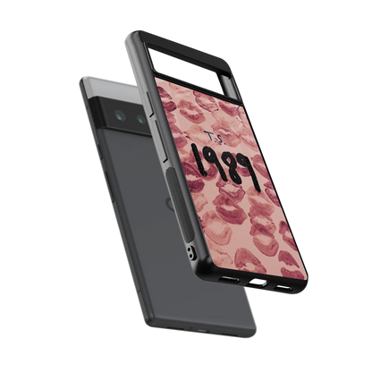 Taylor Swift 1989 sleek google pixel 6 pro cover with tempered glass back and TPU edges