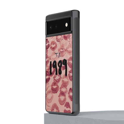 Taylor Swift 1989 stylish phone case for google pixel 6a | glossy glass and slim fit