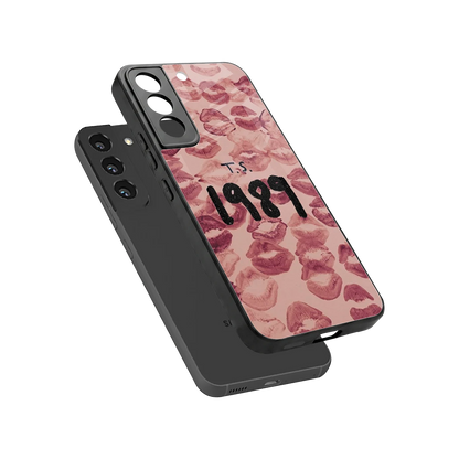 Taylor Swift 1989 sleek samsung galaxy s22 cover with tempered glass back and TPU edges