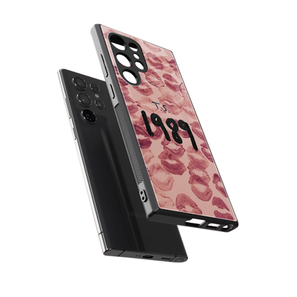 Taylor Swift 1989 sleek samsung galaxy s24 ultra cover with tempered glass back and TPU edges