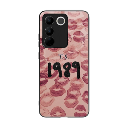 Taylor Swift 1989 back phone cover | glass case for vivo v27 5g