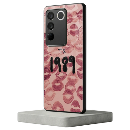 Taylor Swift 1989 vivo v27 5g mobile cover | shockproof glass phone case