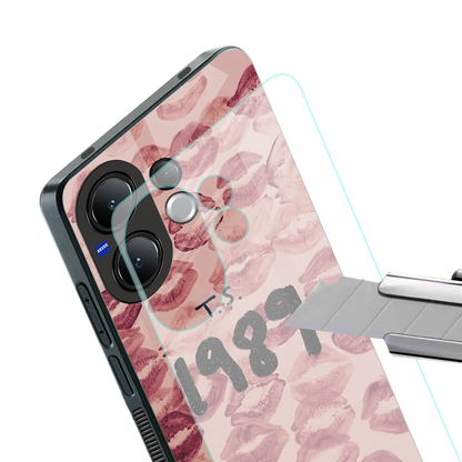 Taylor Swift 1989 stylish phone case for vivo v60 | glossy glass and slim fit