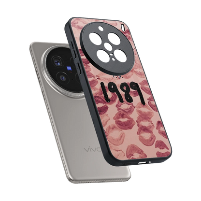 Taylor Swift 1989 sleek vivo x200 pro cover with tempered glass back and TPU edges